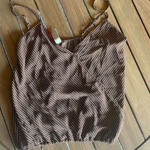 evereve loose patterned tank top